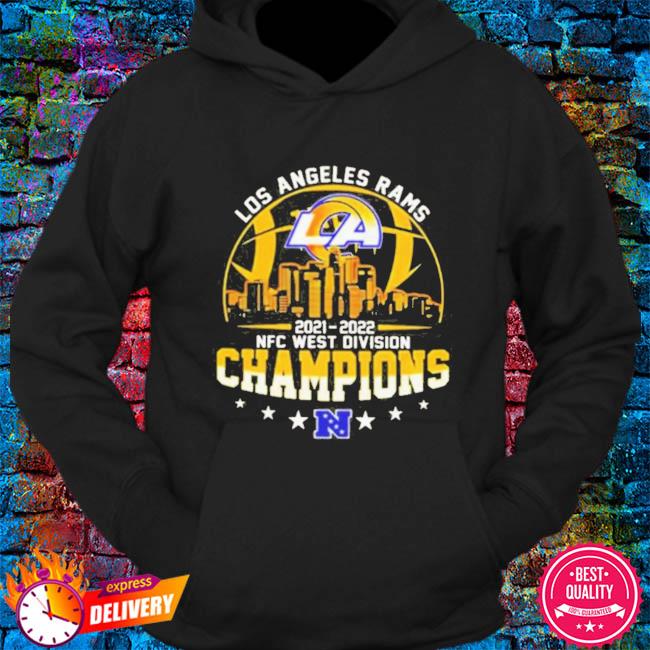 Los Angeles Rams NFC West Champions 2021 T-Shirt, hoodie, sweater, long  sleeve and tank top