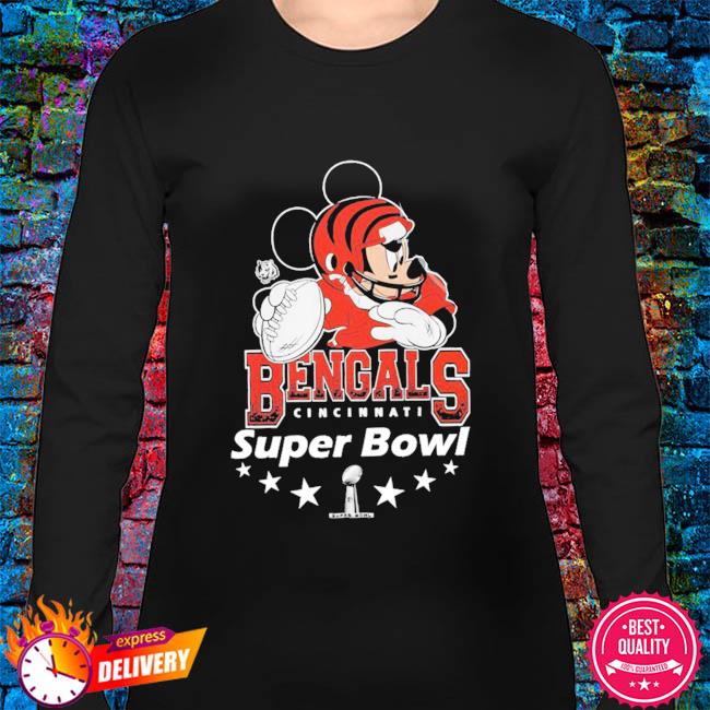 Official mickey cincinnati bengals 2022 super bowl shirt, hoodie