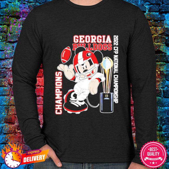 Mickey mouse georgia bulldogs champions 2022 cfp national