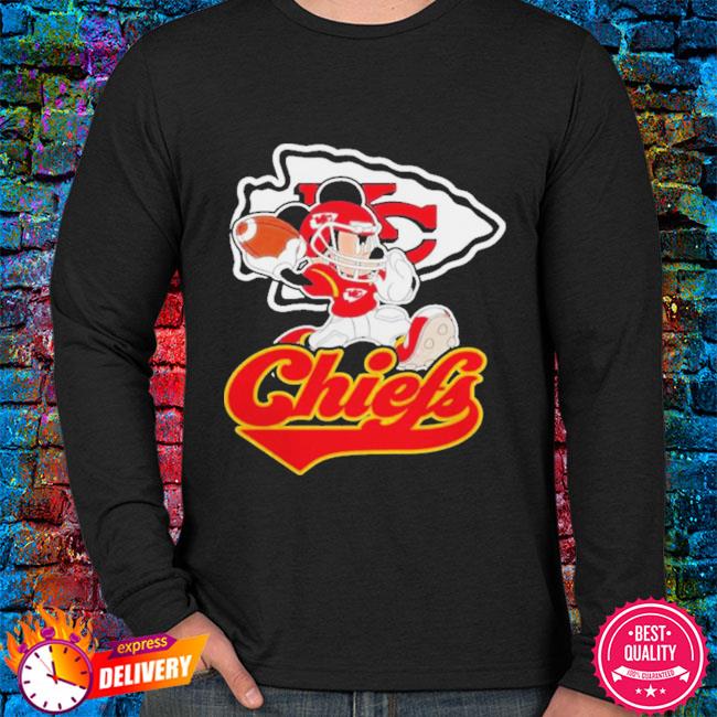 I Love The Chiefs Mickey Mouse Kansas City Chiefs T-Shirt - T