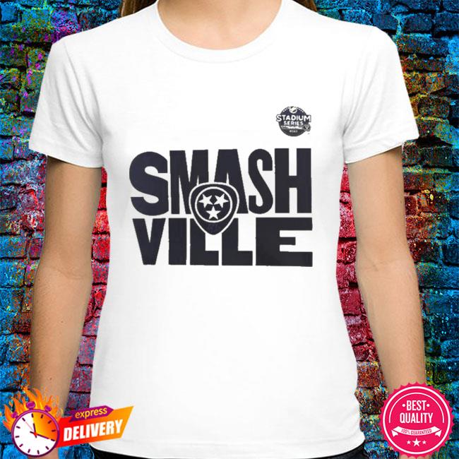 Nashville Predators Youth Hometown Collection Smashville T-Shirt - Navy