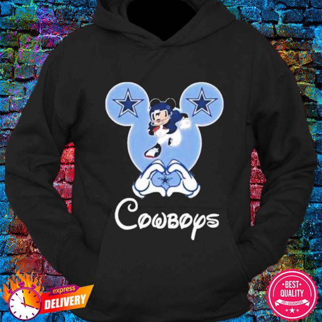 Mickey Mouse Dallas Cowboys Disney shirt, hoodie, sweater, long