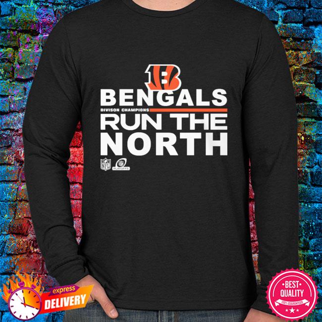 Official Cincinnati Bengals 2021 Division Champions Run The North T-shirt,  hoodie, sweater, long sleeve and tank top