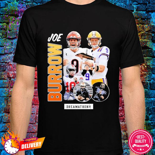 Ja'marr Chase Wearing Joe Burrow Dreamathon Shirt, hoodie, sweater and long  sleeve