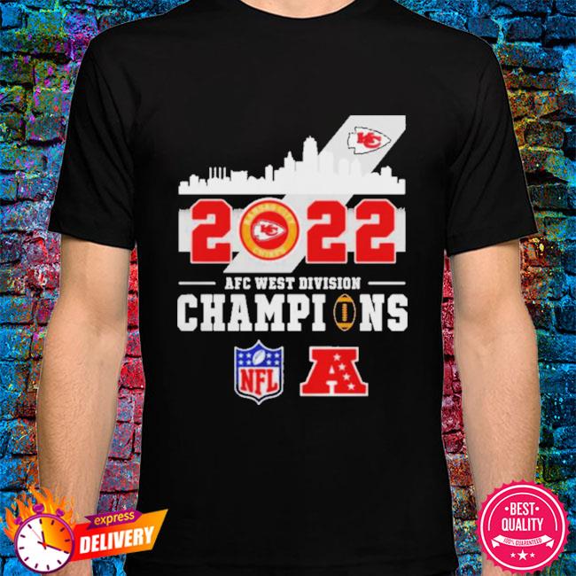 Official Kansas city Chiefs 2022 afc west division champions matchup  missouri city shirt, hoodie, sweater, long sleeve and tank top