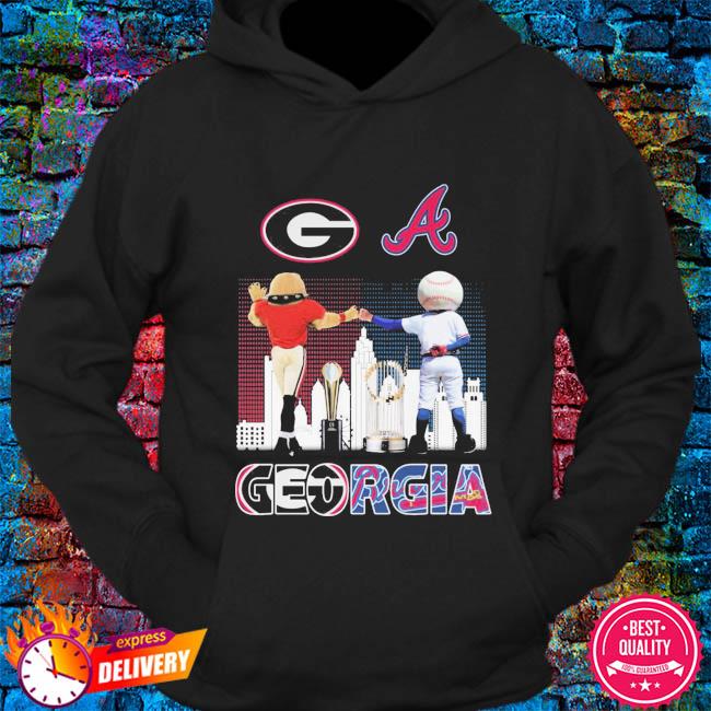 Official georgia Bulldogs and atlanta braves year of the champions shirt,  hoodie, sweatshirt for men and women