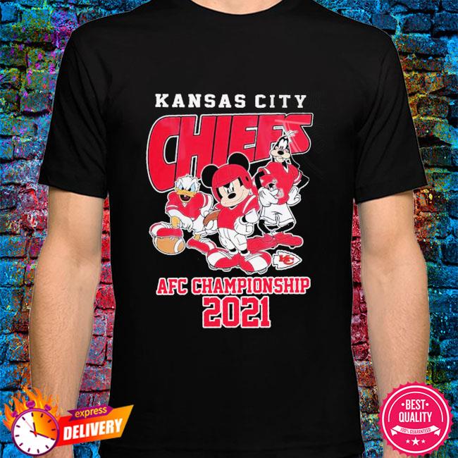 Official Mickey Kansas city Chiefs beat bills 2021 2022 afc championship  shirt, hoodie, sweater, long sleeve and tank top