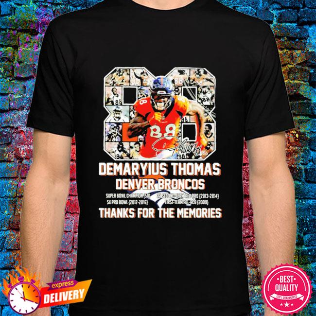 Von Miller Wearing Demaryius Thomas Dreamathon Shirt, hoodie, sweater, long  sleeve and tank top