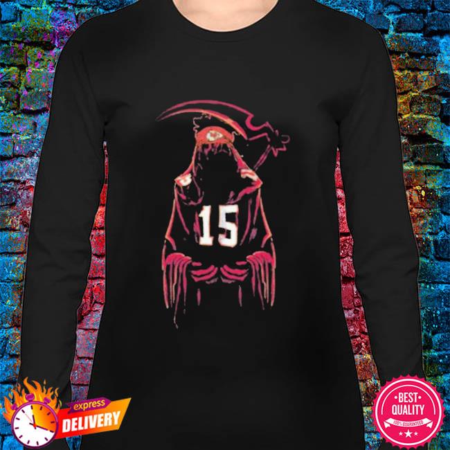 Patrick mahomes ii grim reaper 2022 shirt, hoodie, sweater, long