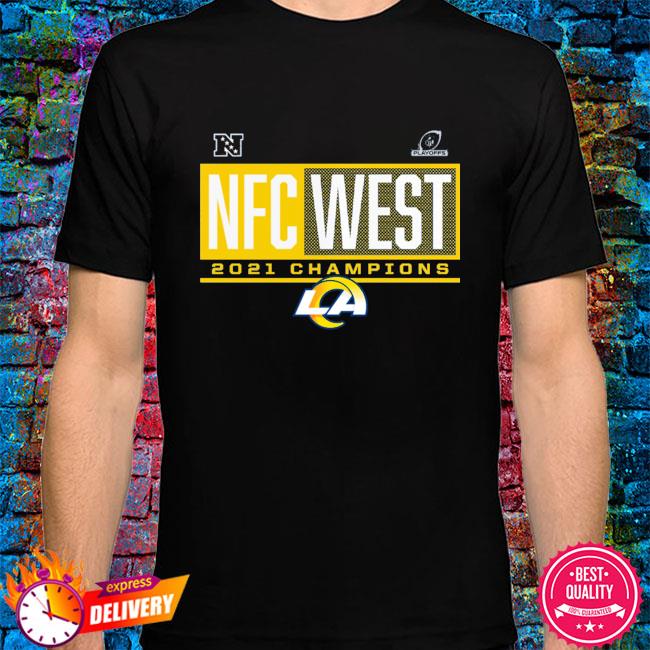 Rams 2021 nfc west division champions shirt, hoodie, sweater, long sleeve  and tank top