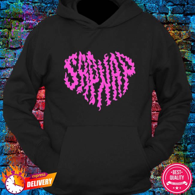 Sapnap Merch Sapnap Valentine's Flame Name Heart Pullover Hoodie