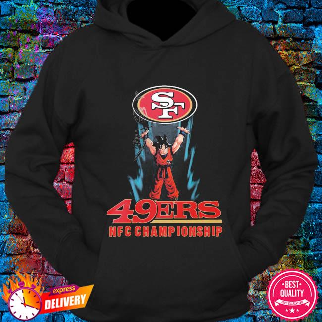 Son Goku San Francisco 49ers 2021 2022 NFC Champions Shirt, hoodie