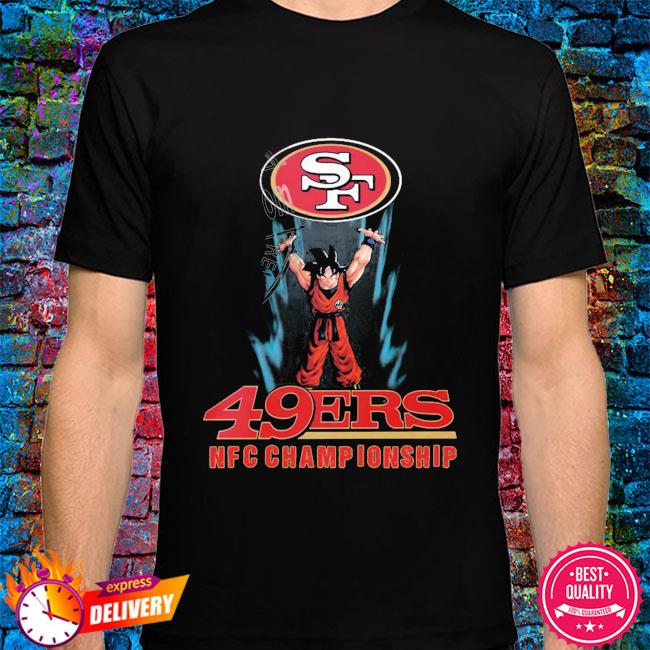 Son Goku San Francisco 49ers 2021 2022 NFC Championship T-Shirt, hoodie,  longsleeve tee, sweater