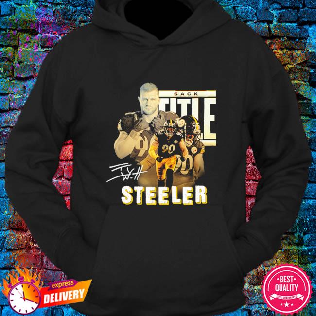 T. j. watt Pittsburgh steelers sack title sack record 2022 signature shirt,  hoodie, sweater, long sleeve and tank top