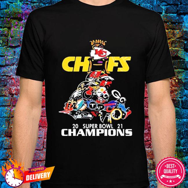 The Chiefs for all team football 2021 super bowl champions shirt