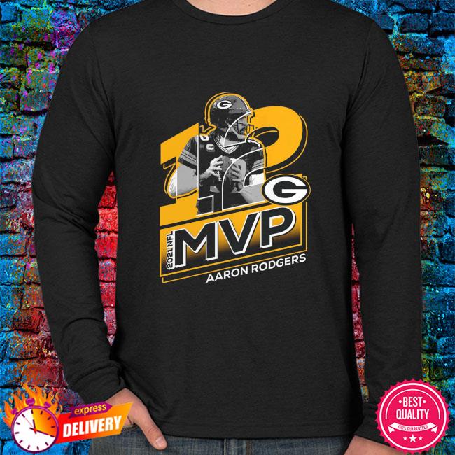 Aaron Rodgers Green Bay Packers NFL 3 MVP shirt, hoodie, sweater and v-neck  t-shirt