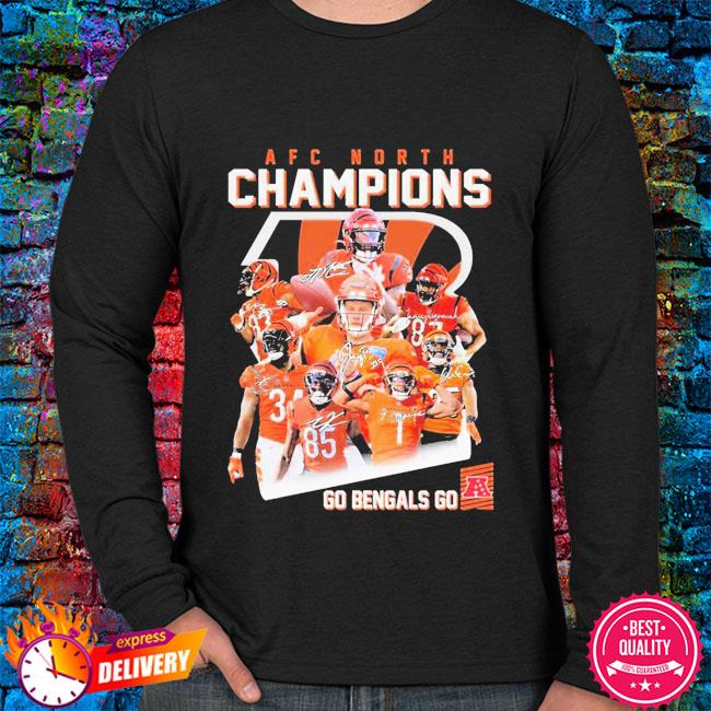 CincinnatI bengals 2022 AFC north champions shirt, hoodie, sweater, long  sleeve and tank top