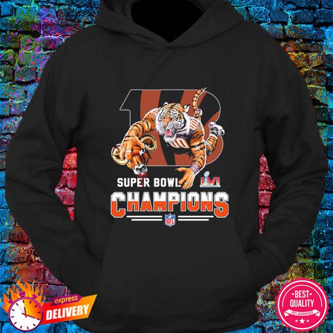 Cincinnati Bengals Tiger Super Bowl Champions shirt, hoodie, sweater, long  sleeve and tank top