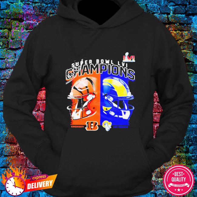 Cincinnati bengals vs los angeles rams super bowl shirt, hoodie