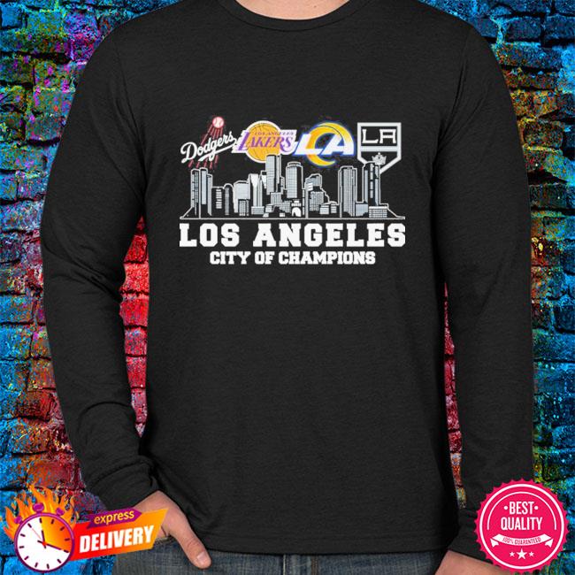 Los Angeles Rams Lakers Dodgers City of Champions shirt