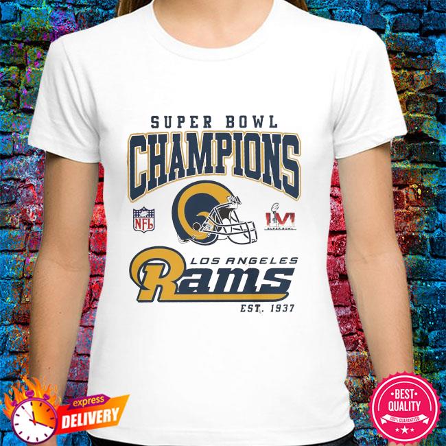 Los Angeles Rams Champions NFL Football Super Bowl 2022 Shirt