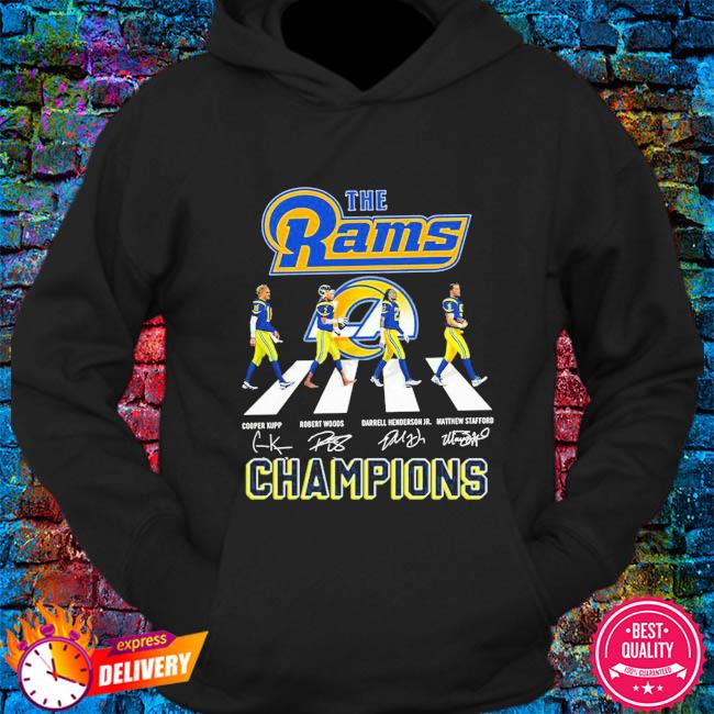 Los Angeles Rams Super Bowl Champs 2022 shirt, hoodie, sweater, long sleeve  and tank top