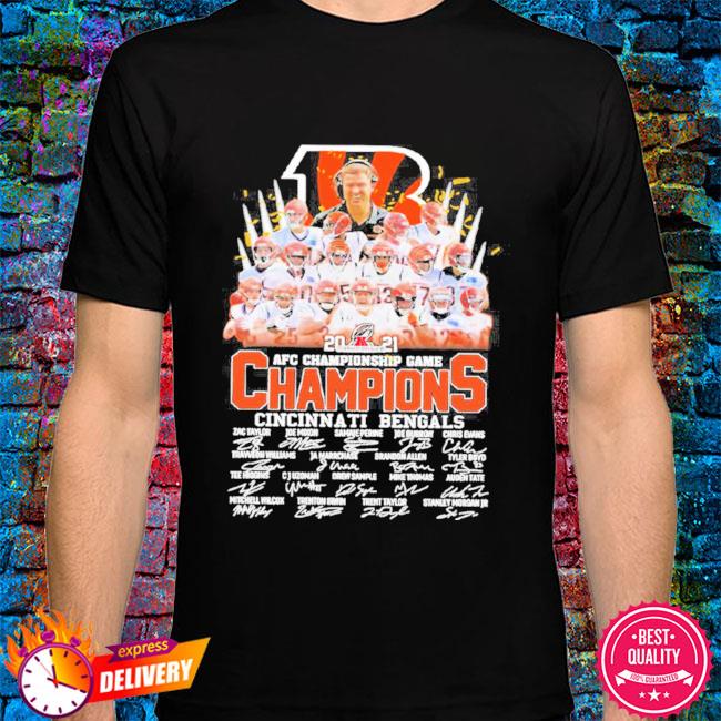 Official 2022 AFC Championship game champions cincinnati Official 2022 AFC Championship game champions cincinnati