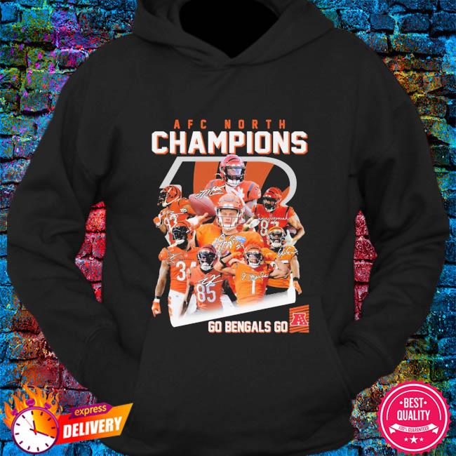 Official Cincinnati Bengals Afc North Champions Go Bengals Go