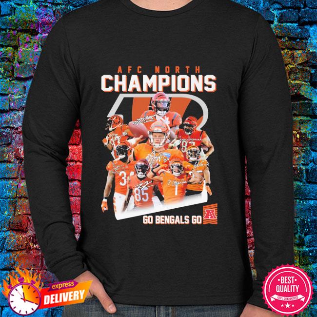 Cincinnati Bengals Back to Back AFC north champions shirt, hoodie