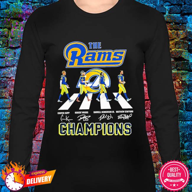 Los Angeles Rams NFC West Champions Super Bowl LVI 2022 Shirt