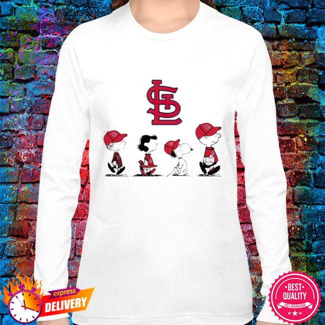 St. Louis Cardinals Peanuts characters players shirt - Kingteeshop