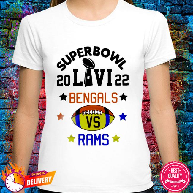 Cincinnati Bengals Vs. Los Angeles Rams Super Bowl T Shirt