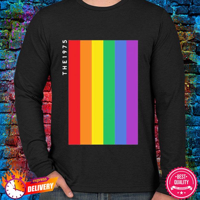 The 1975 Merch Loving Someone Rainbow Shirt hoodie sweater long