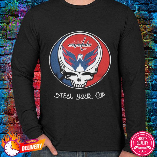 Washington capitals grateful dead steal your cup shirt, hoodie, sweater,  long sleeve and tank top