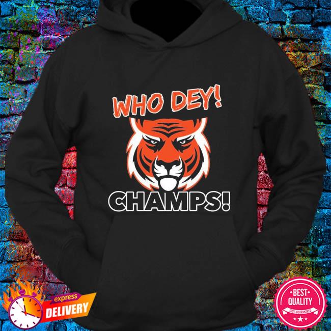 Official Who Dey Champs Cincinnati Bengals Shirt, hoodie, sweater