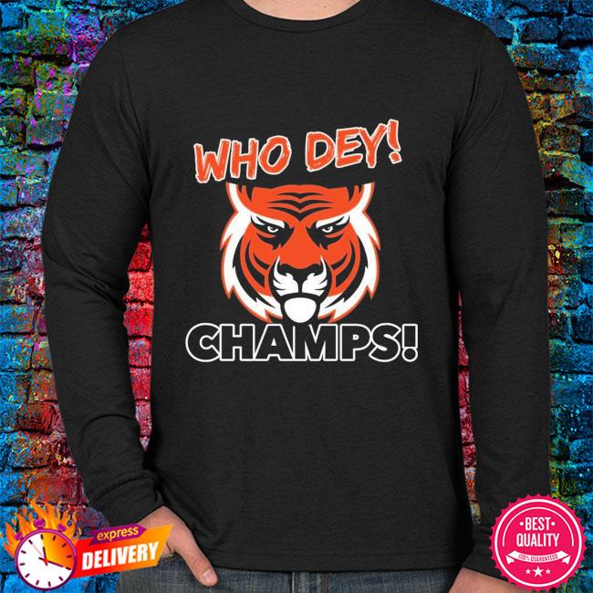 Cincinnati Bengals Sweatshirt, Who Dey Bengals Long Sleeve Sweater