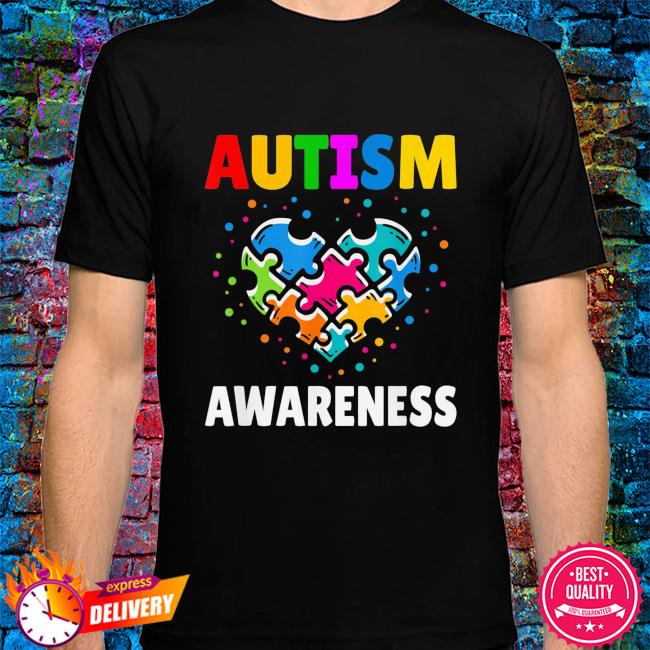 Autism Awareness T-Shirt Puzzle Autism T-Shirt