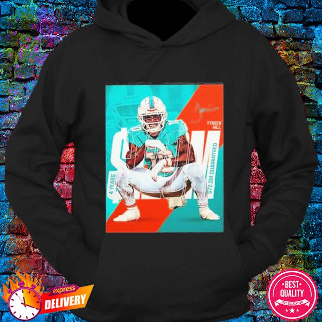 Tyreek Hill Miami Dolphins No Helmet shirt, hoodie, sweater, long sleeve  and tank top