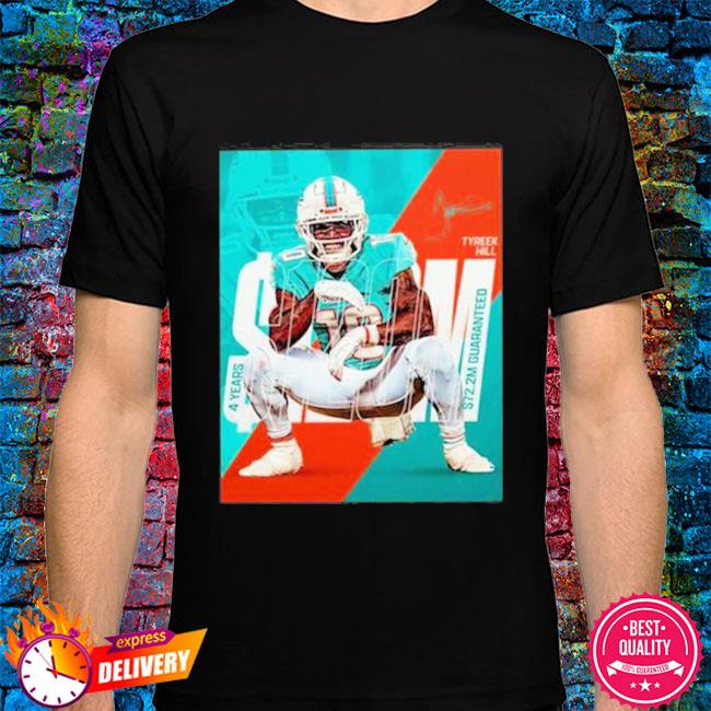 Tyreek Hill  Miami Dolphins T-Shirt – Ourt