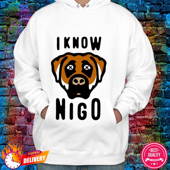 Human Made I Know Nigo Kaws Shirt, hoodie, sweater, long sleeve