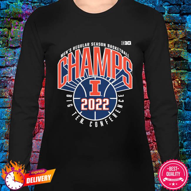 Illinois Fighting Illini 2022 B1G Men's Basketball Champions Shirt, hoodie,  sweater, long sleeve and tank top