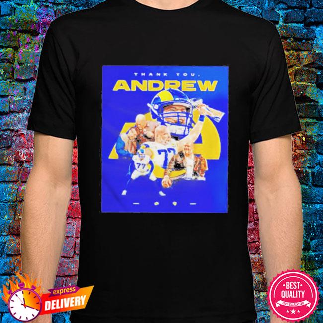 Official Thank you andrew whitworth los angeles rams shirt, hoodie ...