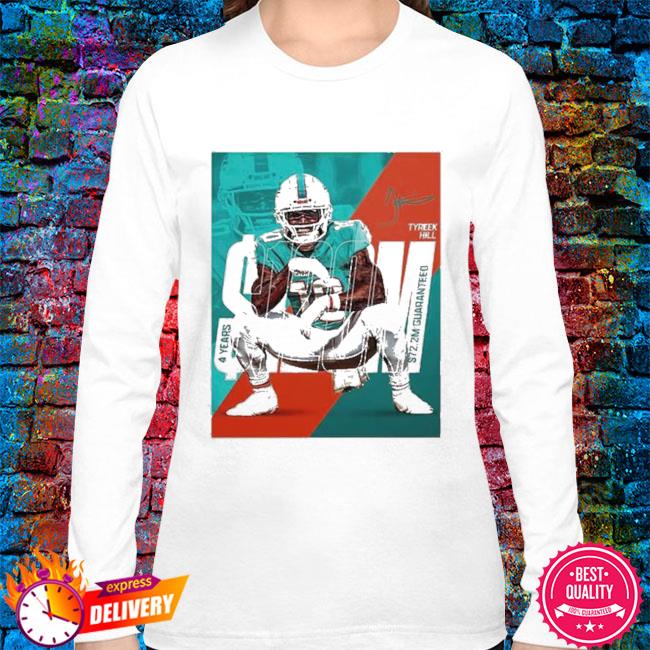 Miami dolphins number 10 tyreek hill shirt, hoodie, sweater, long sleeve  and tank top