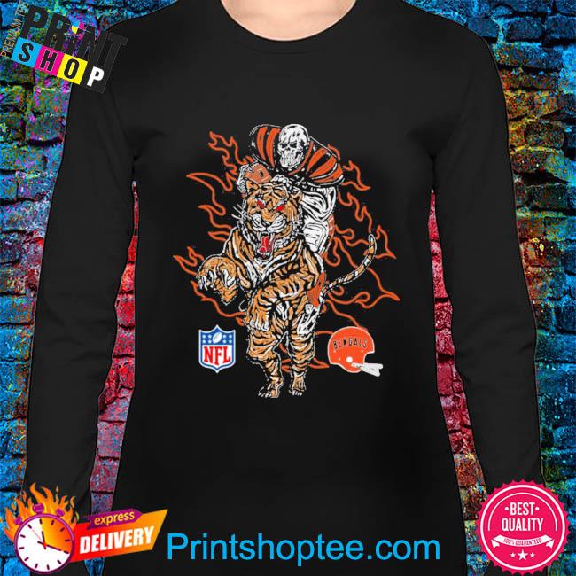 Cincinnati Bengals Mitchell & Ness X Warren Lotas Shirt, hoodie