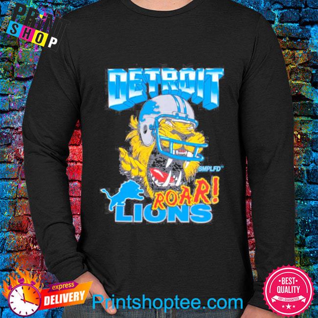 Get Buy Coach Brad Holmes Wearing Detroit Lions Roar X Smplfd tee Sweatshirt