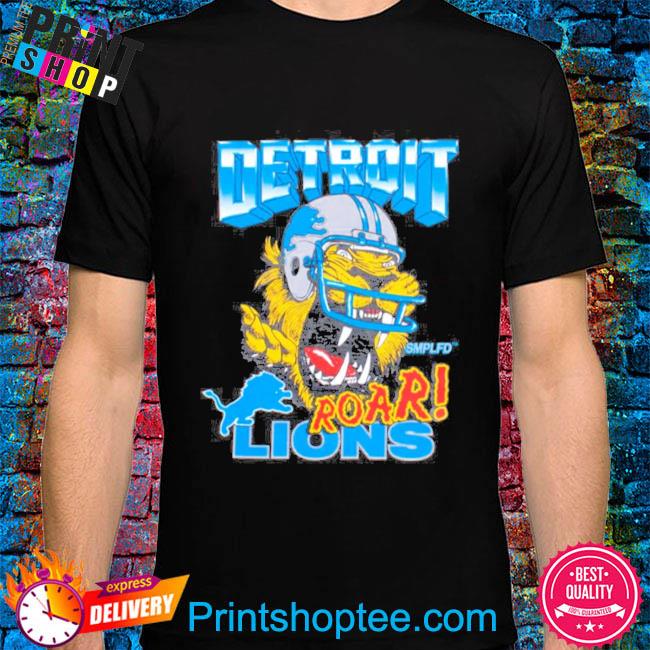 Detroit Lions Roar X Smplfd T Shirt