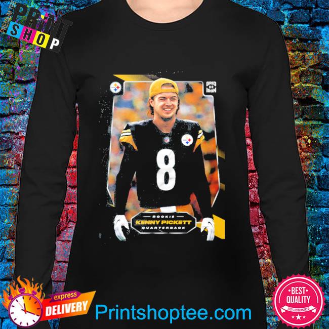 Rookie Kenny Pickett Quarterback Pittsburgh Steelers NFL Draft 2022 T-Shirt  - Kaiteez