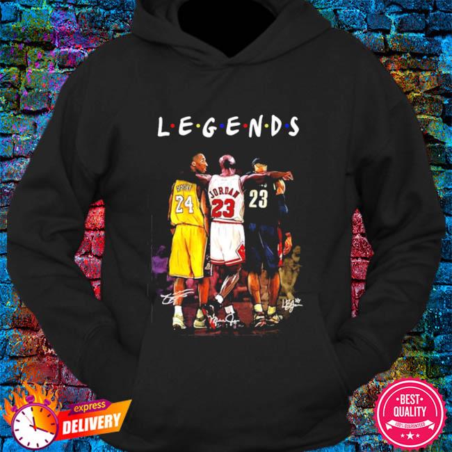 Champion Kobe Bryant, Michael Jordan and Lebron James NBA Legend signatures  shirt, hoodie, sweater, long sleeve and tank top