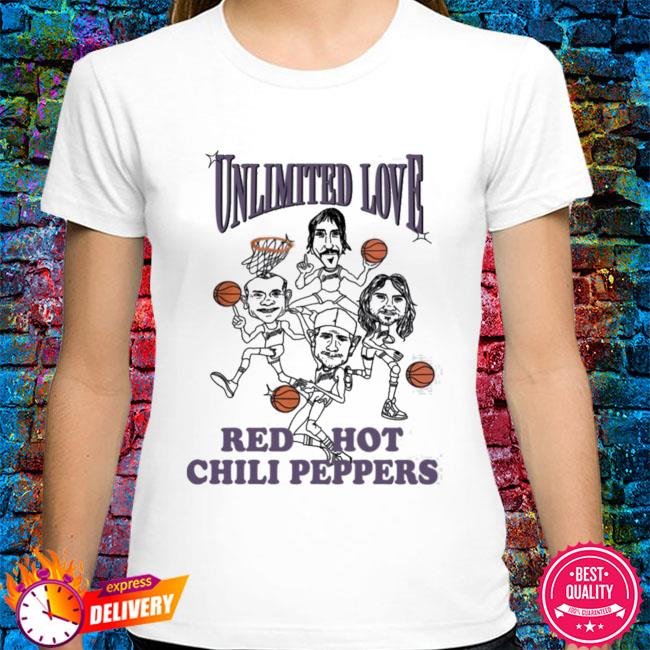 Los Angeles Lakers Unlimited Love Red Hot Chili Peppers shirt, hoodie,  sweatshirt and tank top