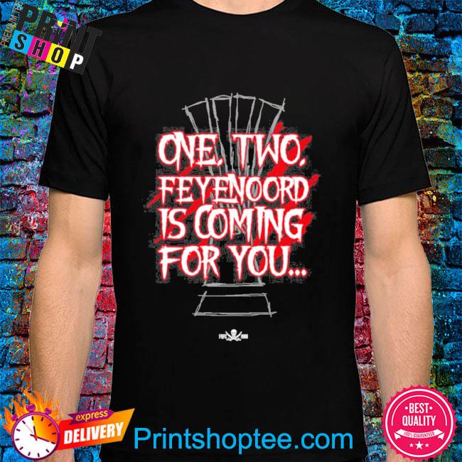 One Two Feyenoord Is Coming For You logo T-shirt – Emilytees – Shop  trending shirts in the USA – Emilytees Fashion LLC – Store   Collection Home Page Sports & Pop-culture Tee